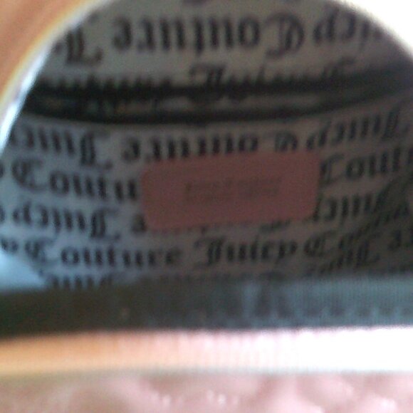 👜💰New with tags JUICY COUTURE Backpack Bag Purse Quilted Taffy Night Out - Picture 8 of 8